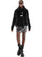 Women's Short Fur Black