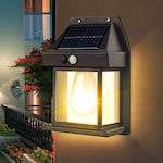 Bk-888 Wall Mounted Solar Light 1W 600lm Natural White with Motion Sensor and Photocell IP65