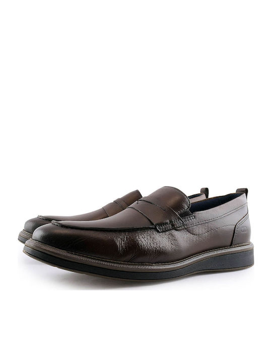 Democrata Men's Moccasins Brown