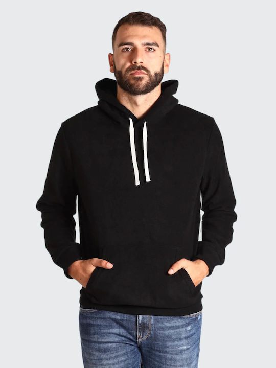 Hooded Black Sweatshirt