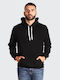 Hooded Black Sweatshirt