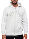 Sweatshirt Für Herren Mit Kapuze Weiß