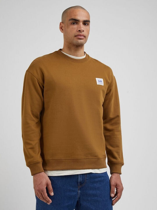 Lee Herren Sweatshirt Braun