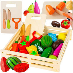 Wooden Fruits & Vegetables for Ages 3+