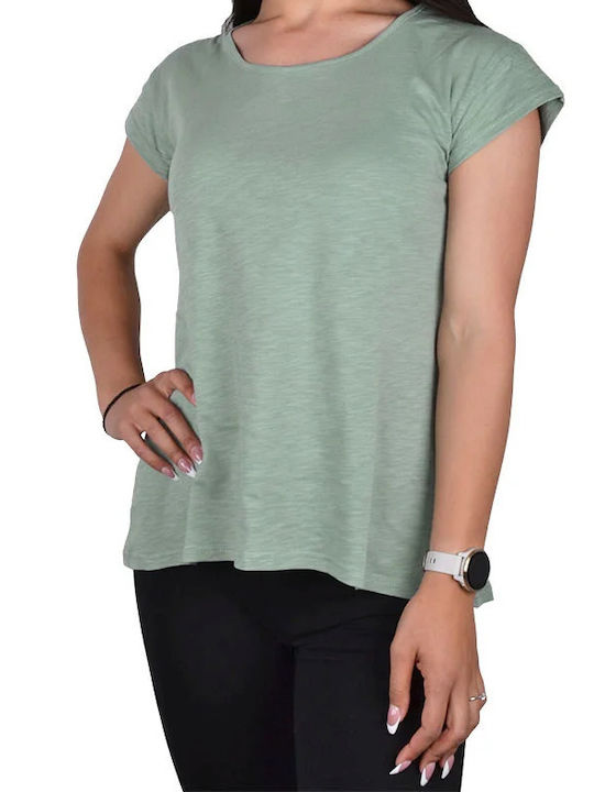 Paco & Co Feminin Tricou Verde