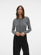 Vero Moda Women's Blouse Long Sleeve Silver