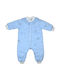 Ninetta Bebe Winter Sleeping Bag with Feet 2.5 Tog Light Blue with Detachable Sleeves