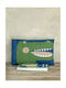 Nima Crocodile Σετ Σεντόνια Μονά με Λάστιχο Βαμβακερά σε Μπλε Χρώμα