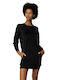 Devergo Mini Dress Black