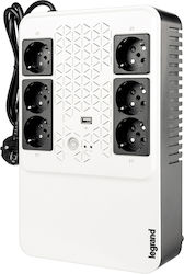 Legrand Keor Multiplug FR UPS Line-Interactive 600VA 360W