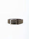 Мъжки Колан Кожен от Кожа Каки
