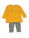 Kids' Set with Leggings Winter 2pcs Yellow