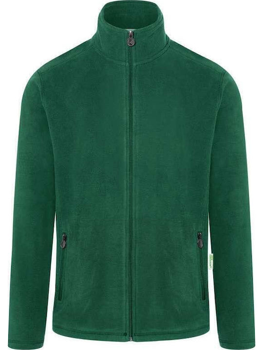 Ανδρική Ζακέτα Fleece Πράσινη