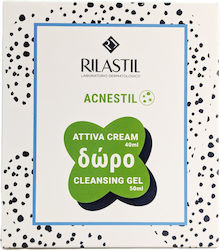 Rilastil Acnestil Skin Care Set for Moisturizing