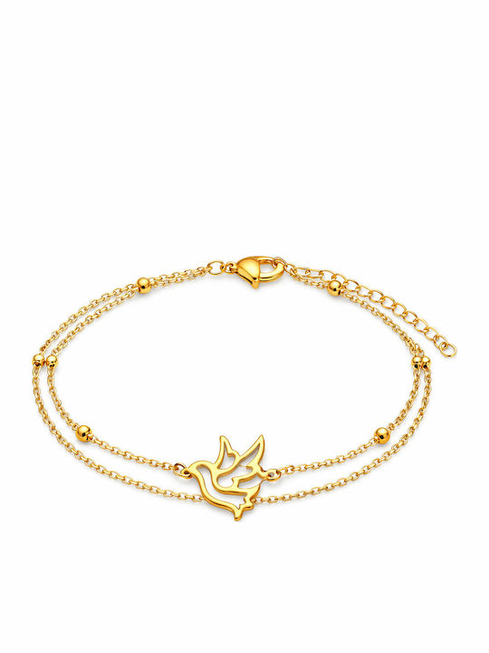 Nire Women's Bracelet made of Steel Gold Plated