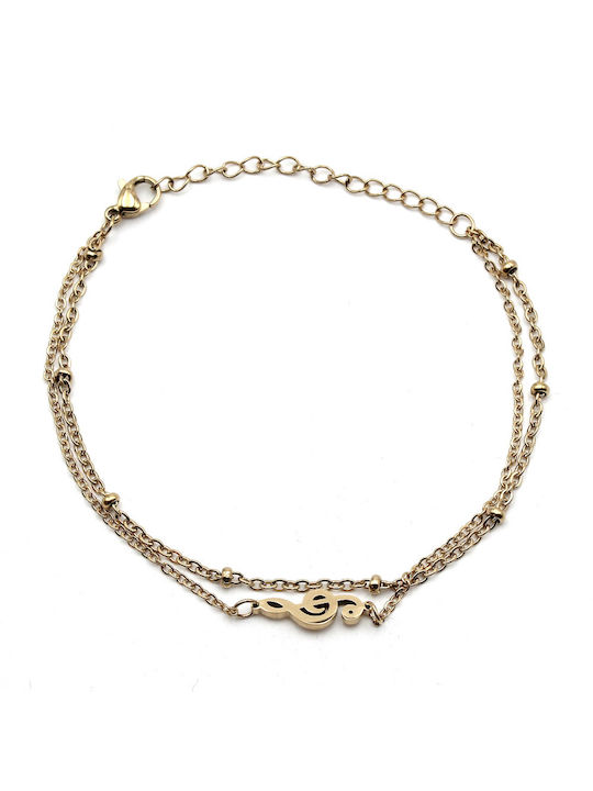 Nire Bracelet made of Steel Gold Plated