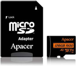 Apacer SDXC 128GB Class 10 U3 V30 A2 UHS-I with Adapter