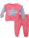 Kinder Sweatpants Set - Jogginganzug Rosa 2Stück