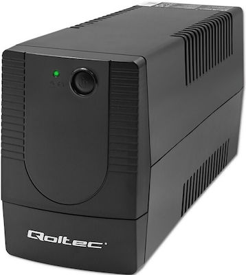 Qoltec FR UPS Line-Interactive 850VA 480W cu 2 Schuko Prize