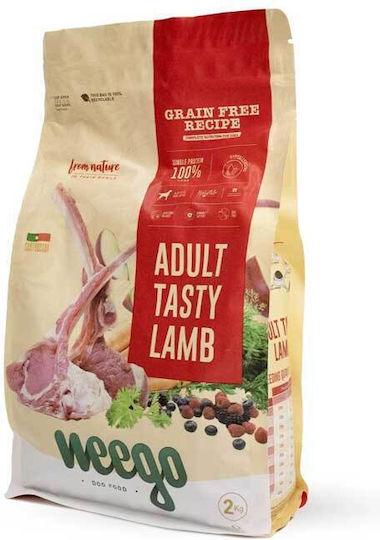 Weego Adult Tasty Grain Free Lamp 10kg Dry Food Grain-Free for Adult Dogs with Lamb