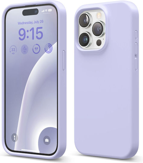 Elago Liquid Back Cover Silicone Purple (iPhone 15 Pro Max)
