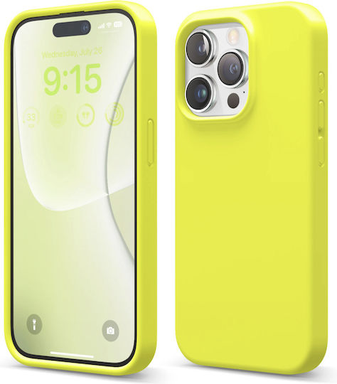 Elago Liquid Back Cover Silicon 1.7mm Galben (iPhone 15 Pro Max)