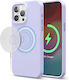 Elago Back Cover Silicon Violet (iPhone 15 Pro ...