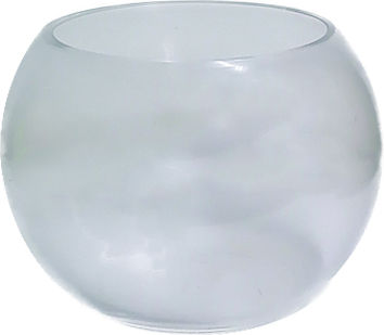 AGC Set 2 Pieces General Use Glass Transparent Jars with Lid 15x15x14.5cm