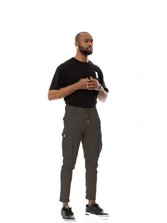 Cover Jeans Παντελόνι Cargo Ελαστικό σε Slim Εφ...