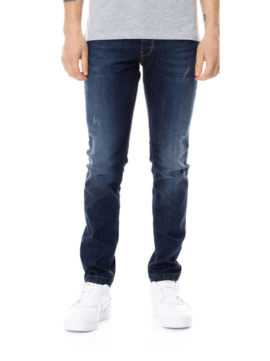 Cover Jeans Herren Jeanshose in Skinny Fit Blau