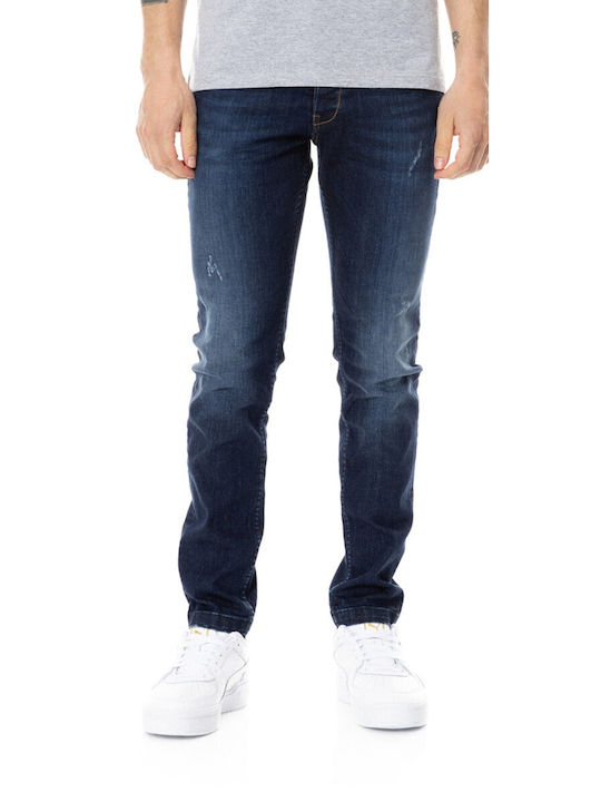 Cover Jeans Ανδρικό Παντελόνι Τζιν σε Skinny Εφαρμογή Μπλε