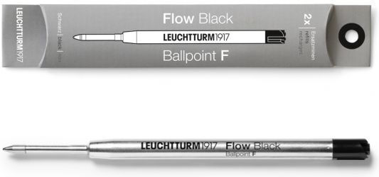 Leuchtturm1917 Ανταλλακτικό Μελάνι για Πένα Fine Μαύρο
