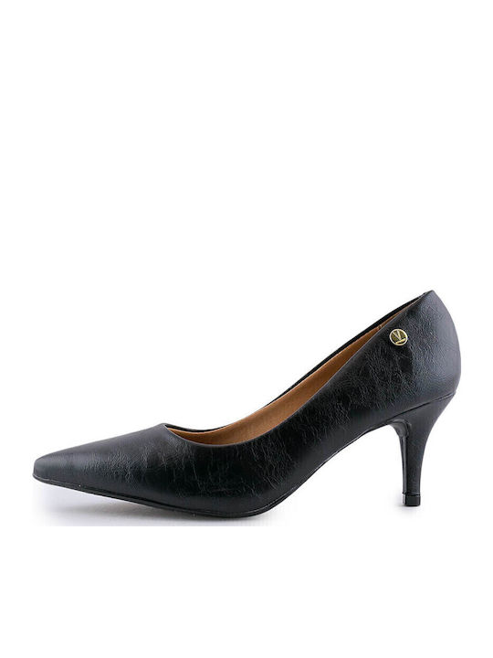 Pumps mit Dünn mittelhohem Absatz Schwarz