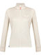 Puez Polarlite Fleece Γυναικεία Ζακέτα με Φερμουάρ σε Μπεζ Χρώμα