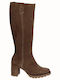 Viguera Suede Women's Boots Brown