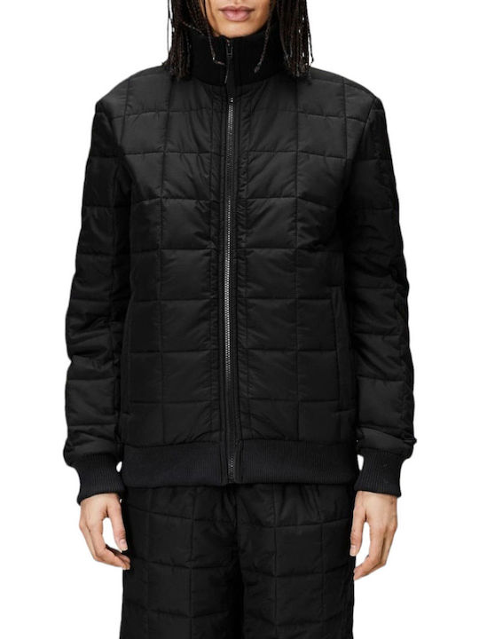 Rains Winter Jacke Schwarz