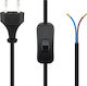 Powertech Power Cord 1.5m Black