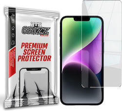 GrizzGlass Hybridglass Tempered Glass (iPhone 15)