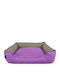 Woofmoda Sofa Hundebett Lila 82x52cm.