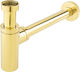 Ferro Brass Siphon Sink Gold