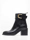 Alpe Leather Women's Ankle Boots Black