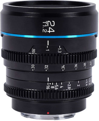 Sirui Nightwalker 24mm T1.2 S35 Cine Lens for M4/3 Mount