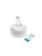 NewGarden Outdoor Floor Lamp 9W IP54 for E14 Light Bulb Base White