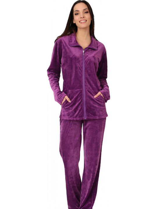 Lydia Creations Set Pijamale pentru Femei Catif...