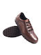 Leder Herren Freizeitschuhe Anatomisch Tabac Braun