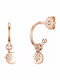 Nahla Jewels Kids Earrings Stars Rose Gold