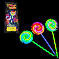 Lollipop Glow Stick 3PRT24