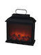 Koopman Dekorative Lampe Kamin Schwarz
