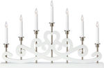 Markslöjd Christmas White Candlestick