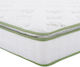 HomeMarkt Μονό Ορθοπεδικό Στρώμα Διπλής Όψης 90x200x22cm με Ελατήρια , Aloe Vera & Ανώστρωμα